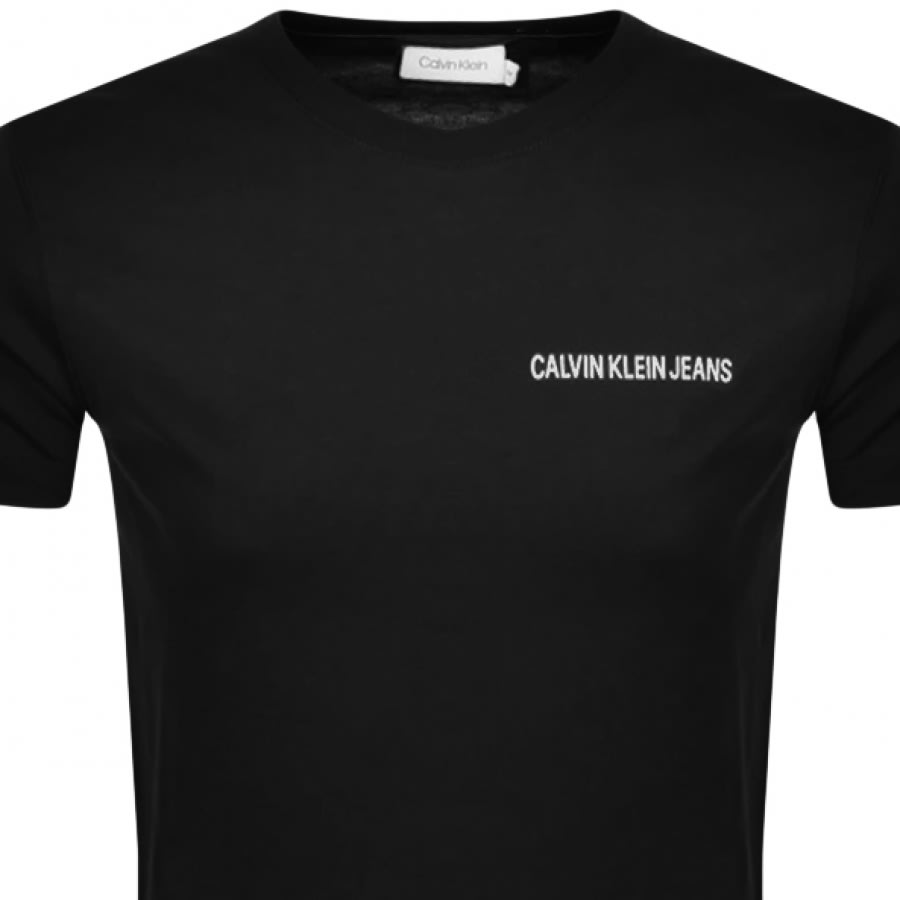 Alternative Image for ProductCalvin Klein Jeans Institutional T Shirt Black2
